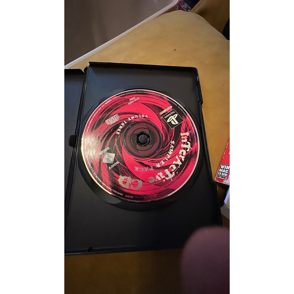 interactive CD sampler pack volume three PlayStation